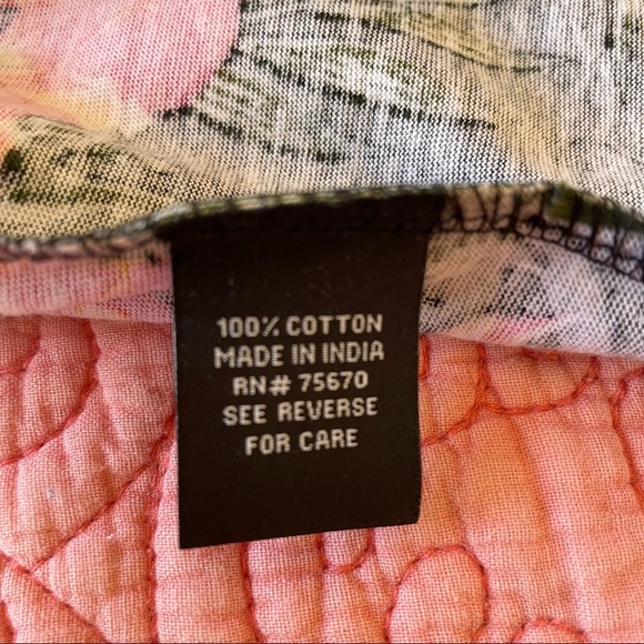 NWT W X Y Z short sleeve flower shirt - Picture 3 of 5